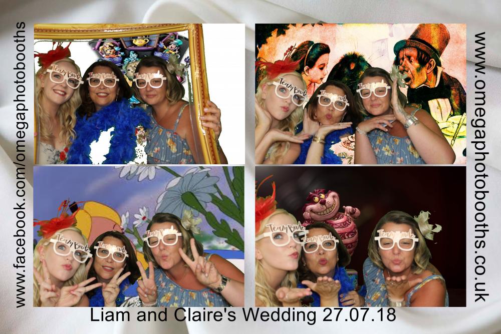 Liam & Claire's Wedding | View more photos from the event at gallery.omegaphotobooths.co.uk/u/Omega-Photobooths/Liam-Claires-Wedding